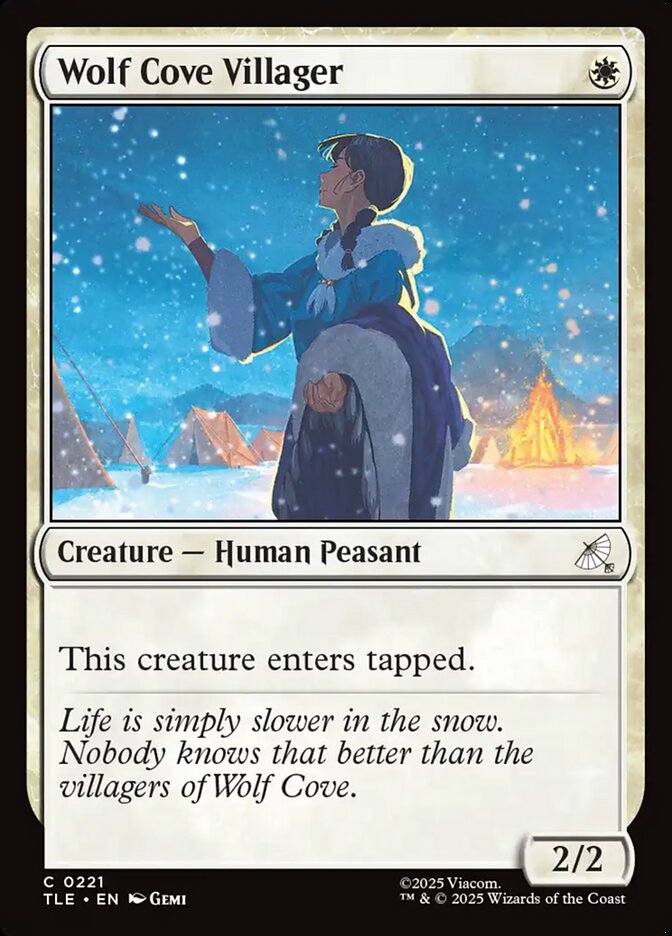 Wolf Cove Villager 221/317 (Avatar: The Last Airbender: Eternal-Legal)  - Foil | Good Games Morley