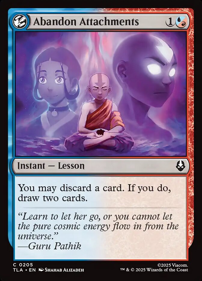 Abandon Attachments 205 (Avatar: The Last Airbender)  - Foil | Good Games Morley
