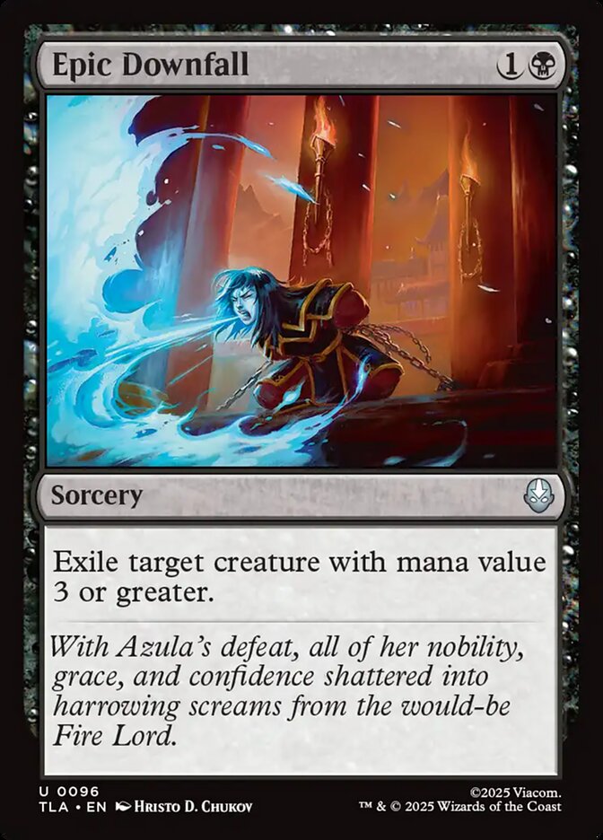 Epic Downfall 96/286 (Avatar: The Last Airbender)  - Foil | Good Games Morley