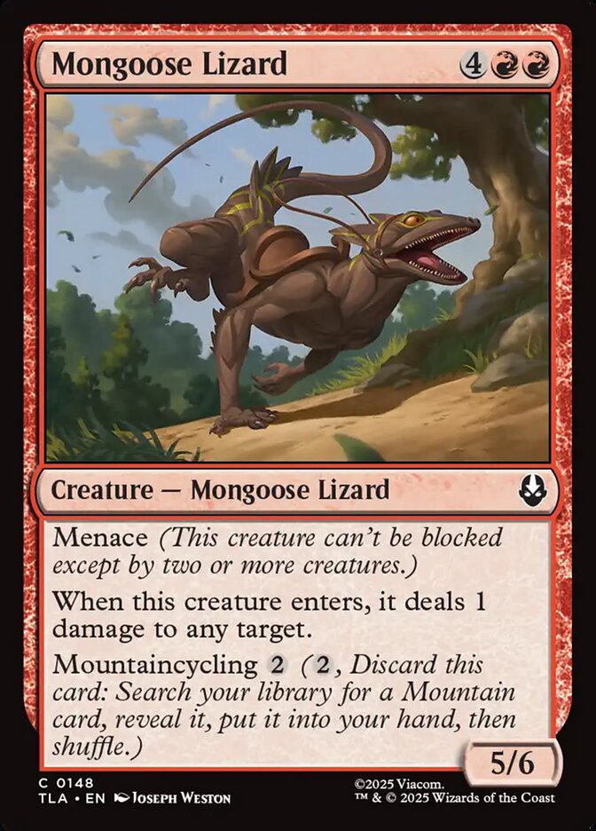 Mongoose Lizard 148/286 (Avatar: The Last Airbender)  - Foil | Good Games Morley