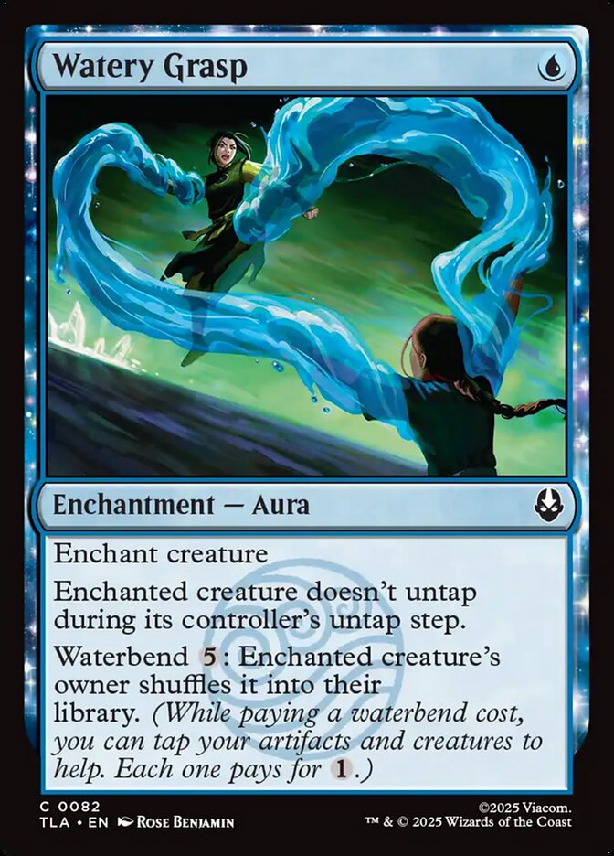 Watery Grasp 82 (Avatar: The Last Airbender)  - Foil | Good Games Morley