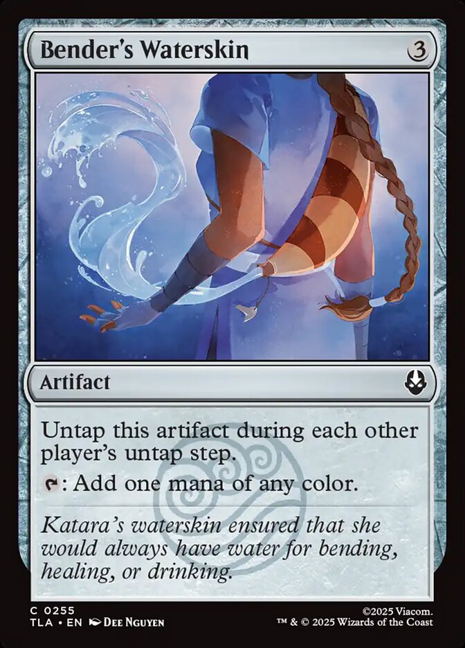 Bender's Waterskin 255 (Avatar: The Last Airbender)  - Foil | Good Games Morley