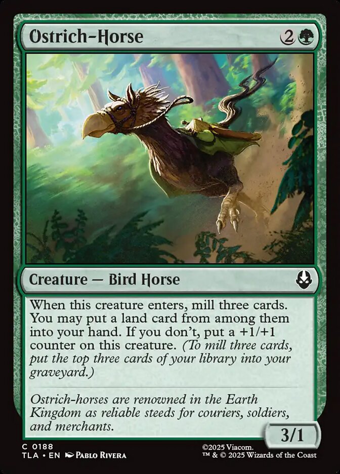 Ostrich-Horse 188 (Avatar: The Last Airbender)  | Good Games Morley