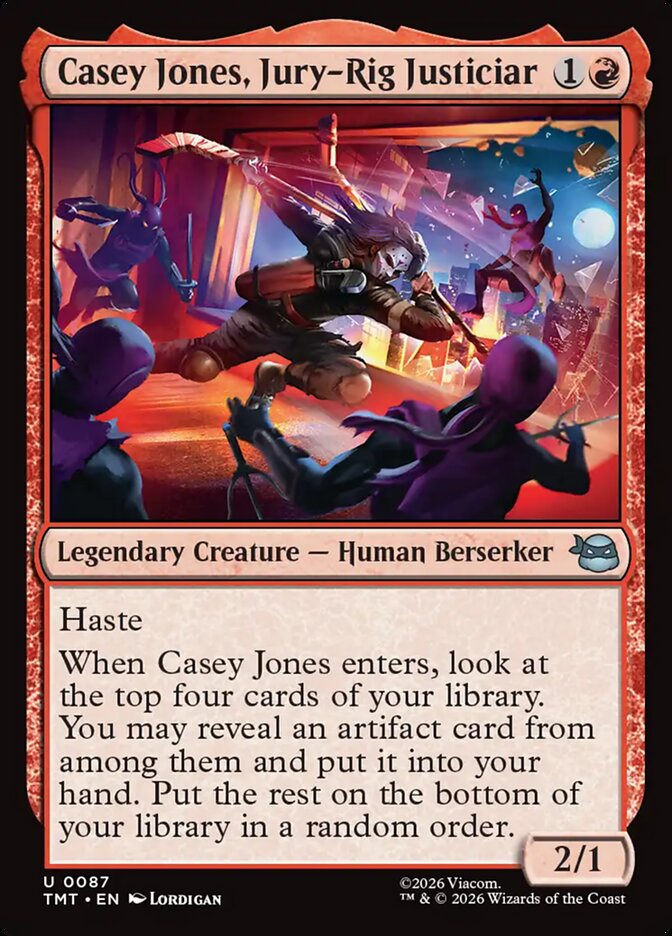 Casey Jones, Jury-Rig Justiciar 87 (Teenage Mutant Ninja Turtles)  | Good Games Morley