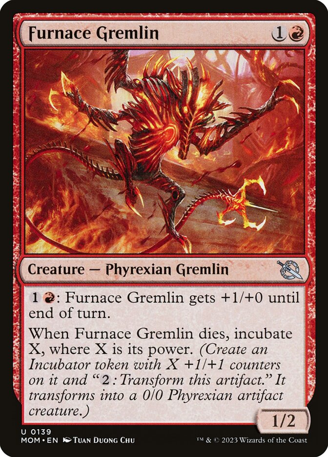 Furnace Gremlin 139/291 (March of the Machine)  - Foil | Good Games Morley