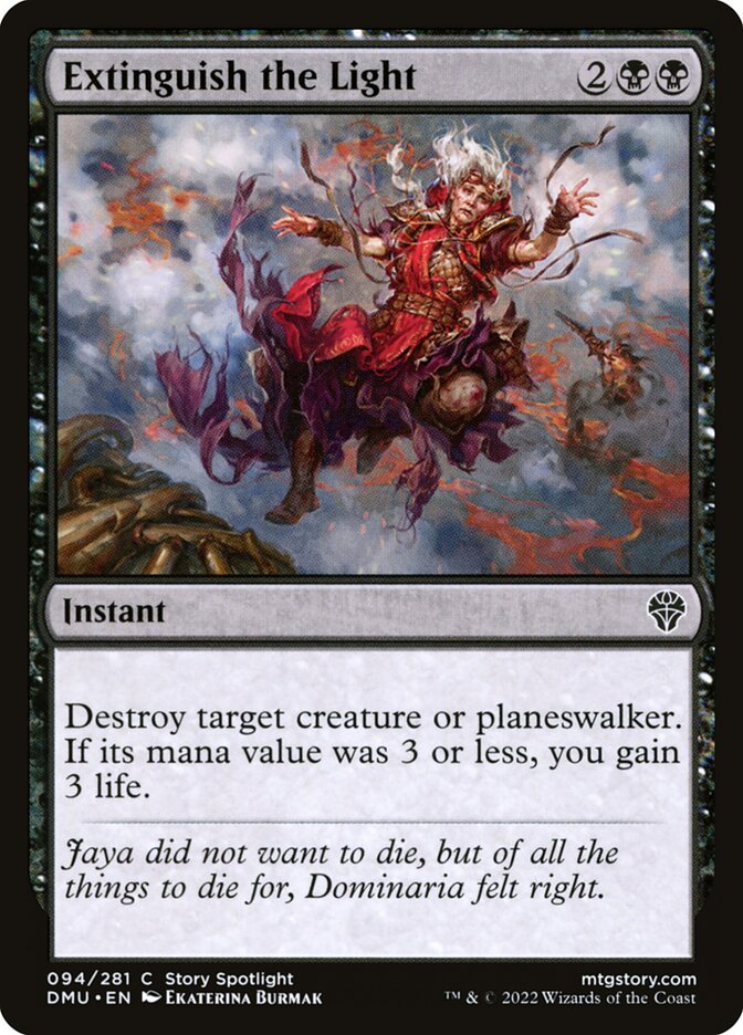 Extinguish the Light 94/281 (Dominaria United)  | Good Games Morley
