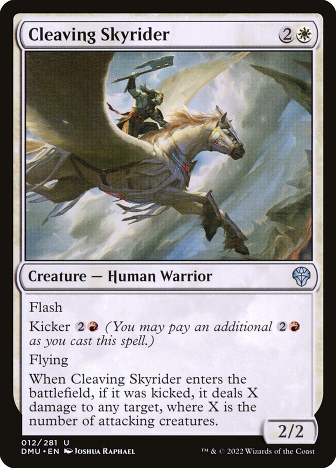 Cleaving Skyrider 12/281 (Dominaria United)  | Good Games Morley