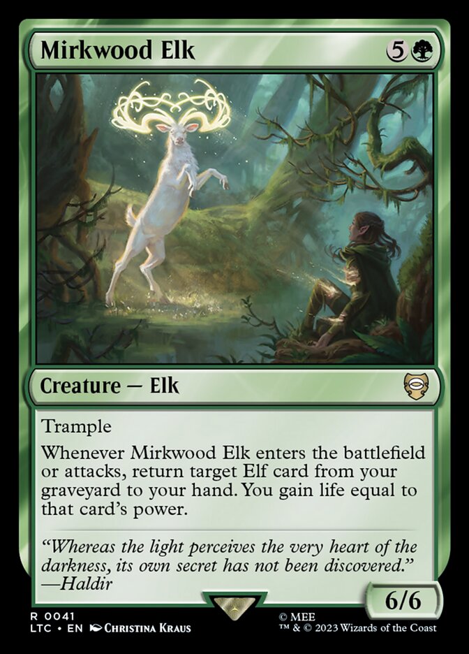 Mirkwood Elk 41 (Commander: The Lord of the Rings: Tales of Middle-earth)  | Good Games Morley