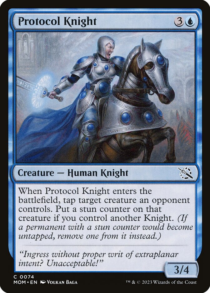 Protocol Knight 74/291 (March of the Machine)  | Good Games Morley