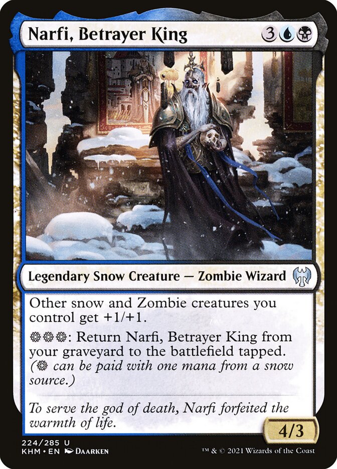 Narfi, Betrayer King 224/285 (Kaldheim)  | Good Games Morley