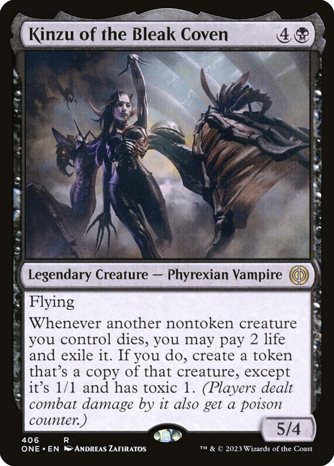 Kinzu of the Bleak Coven 406/271 (Phyrexia: All Will Be One)  | Good Games Morley