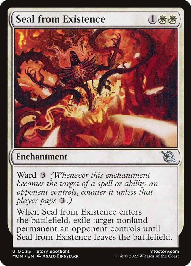 Seal from Existence 35/291 (March of the Machine)  | Good Games Morley