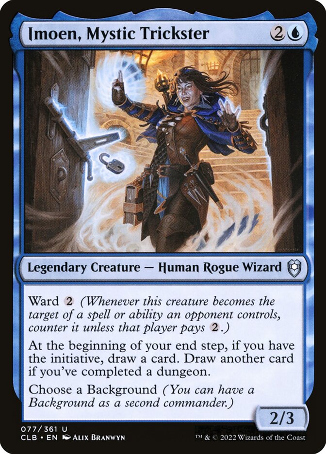 Imoen, Mystic Trickster 77 (Commander Legends: Battle for Baldur's Gate)  | Good Games Morley