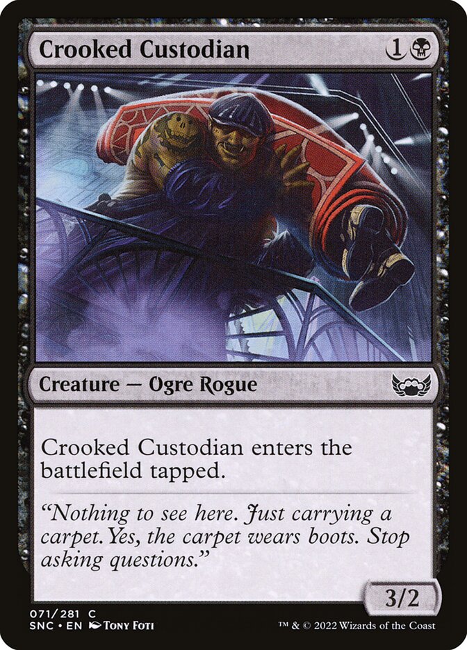 Crooked Custodian 71/281 (Streets of New Capenna)  | Good Games Morley