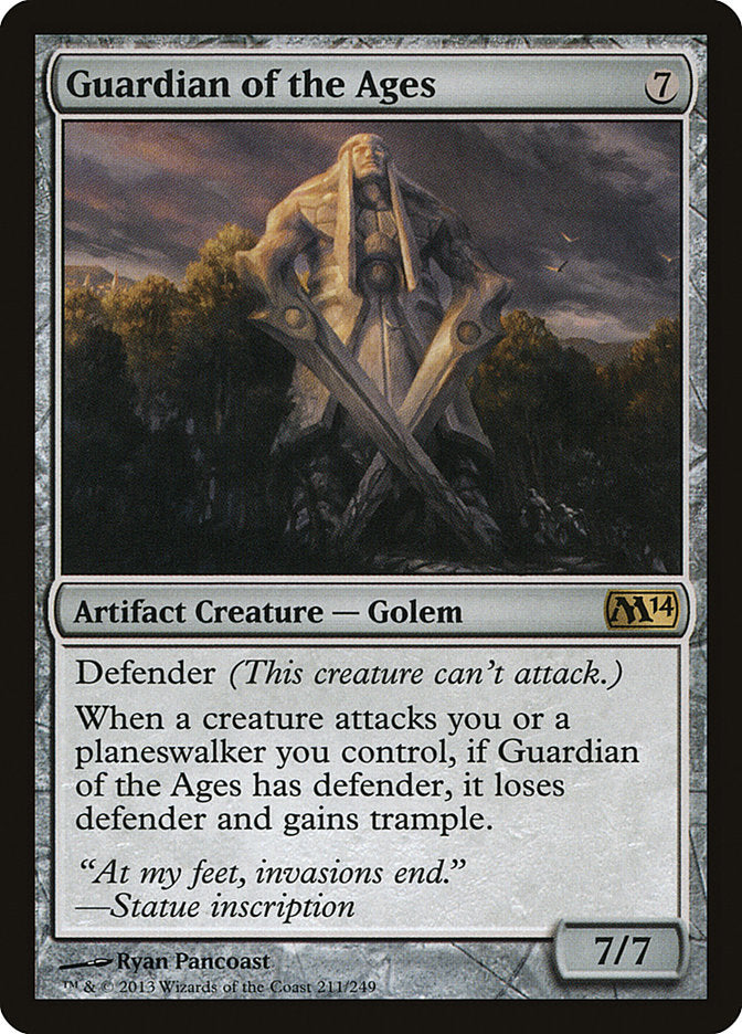Guardian of the Ages 211/249 (Magic 2014 (M14))  | Good Games Morley