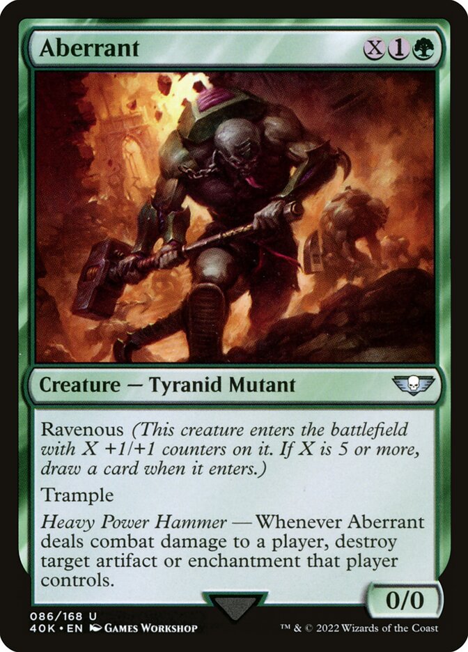 Aberrant 86 (Universes Beyond: Warhammer 40,000)  | Good Games Morley