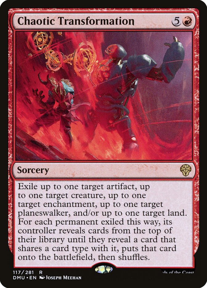 Chaotic Transformation 117/281 (Dominaria United)  | Good Games Morley