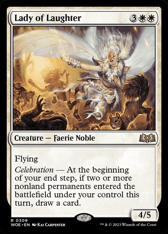 Lady of Laughter 309/276 (Wilds of Eldraine)  | Good Games Morley
