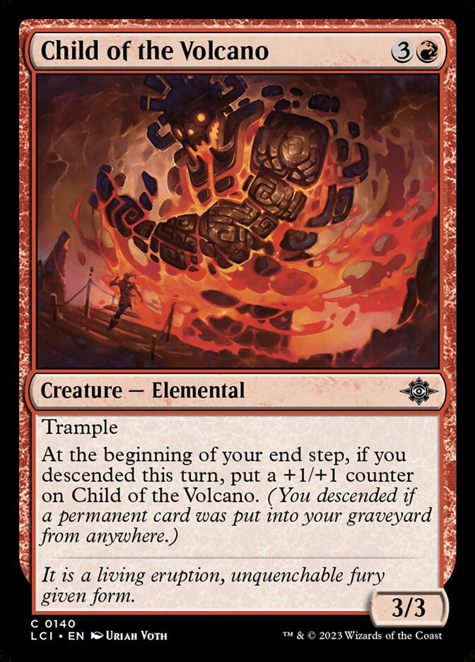 Child of the Volcano 140/291 (The Lost Caverns of Ixalan)  | Good Games Morley