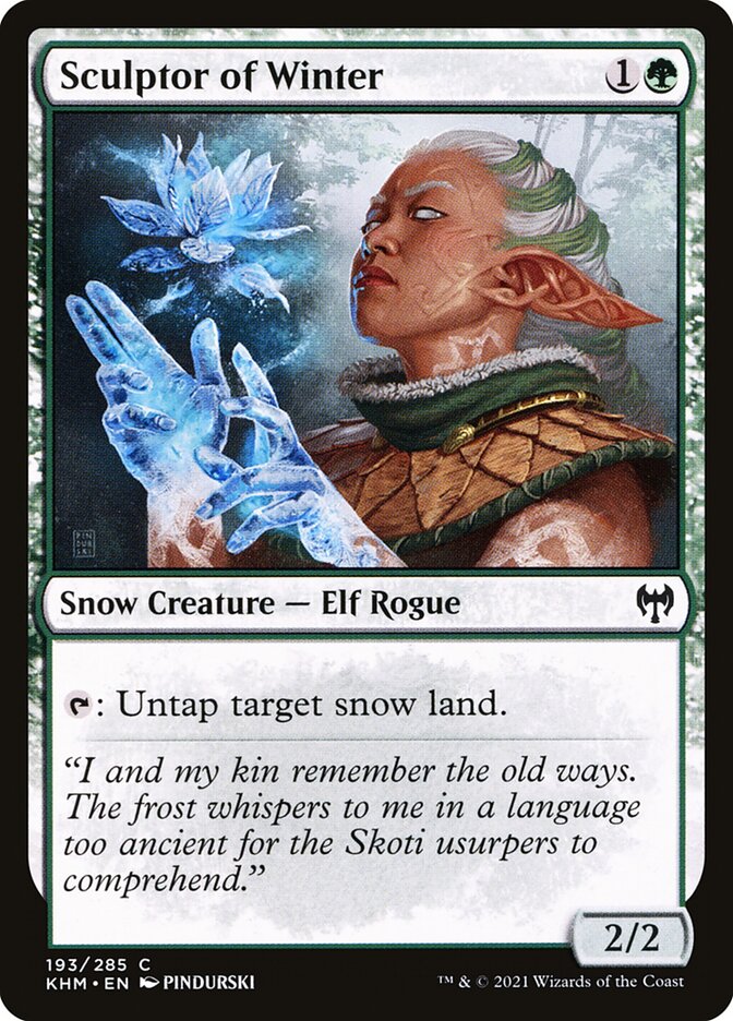 Sculptor of Winter 193/285 (Kaldheim)  | Good Games Morley
