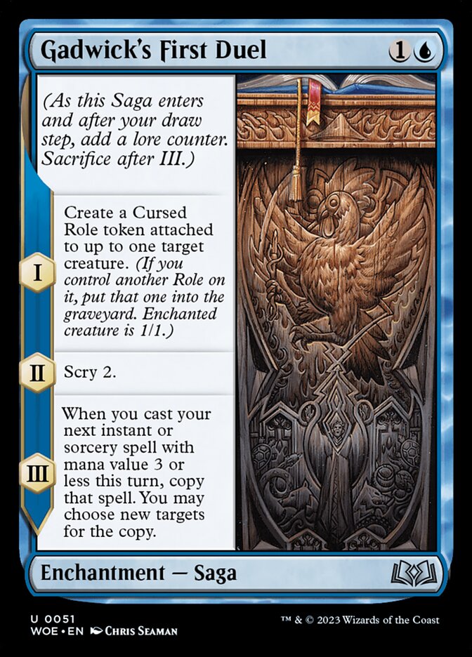 Gadwick's First Duel 51/276 (Wilds of Eldraine)  - Foil | Good Games Morley