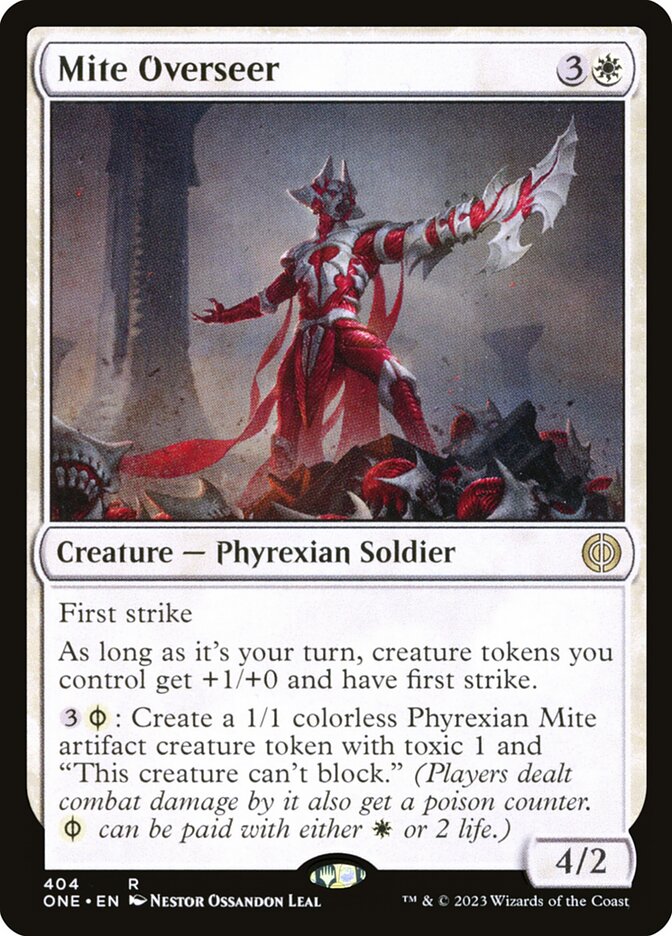 Mite Overseer 404 (Phyrexia: All Will Be One)  | Good Games Morley
