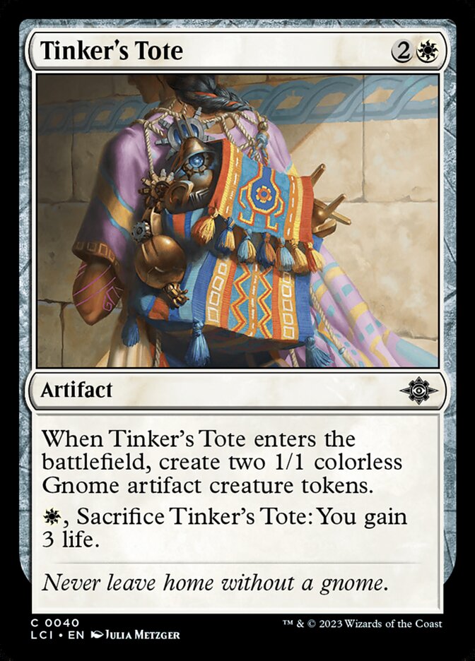 Tinker's Tote 40/291 (The Lost Caverns of Ixalan)  | Good Games Morley