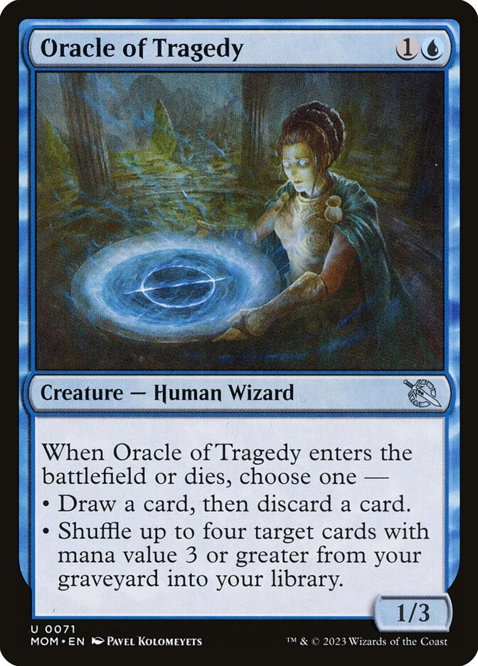 Oracle of Tragedy 71/291 (March of the Machine)  | Good Games Morley