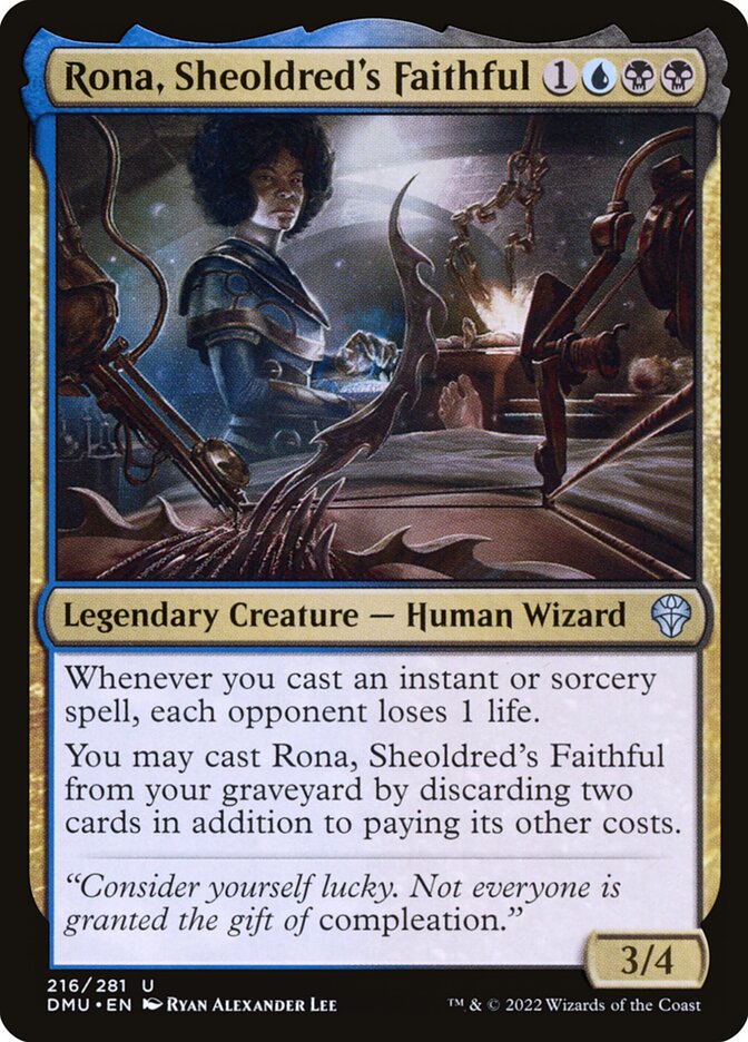 Rona, Sheoldred's Faithful 216/281 (Dominaria United)  | Good Games Morley