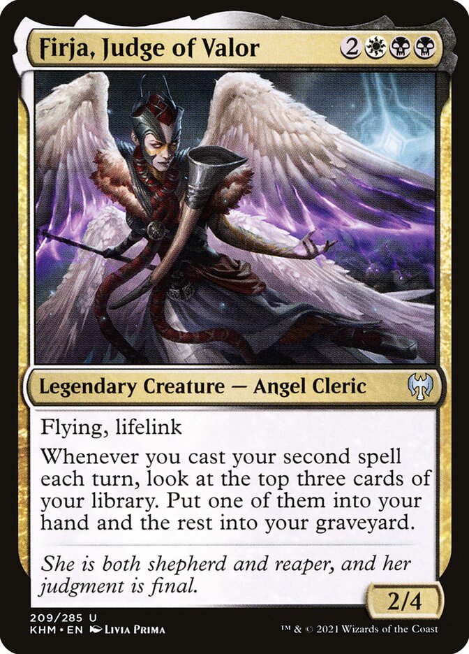 Firja, Judge of Valor 209/285 (Kaldheim)  | Good Games Morley