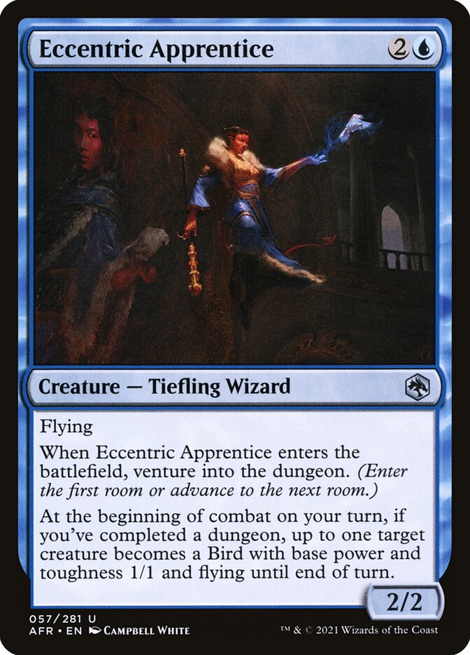 Eccentric Apprentice 57 (Adventures in the Forgotten Realms)  - Foil | Good Games Morley