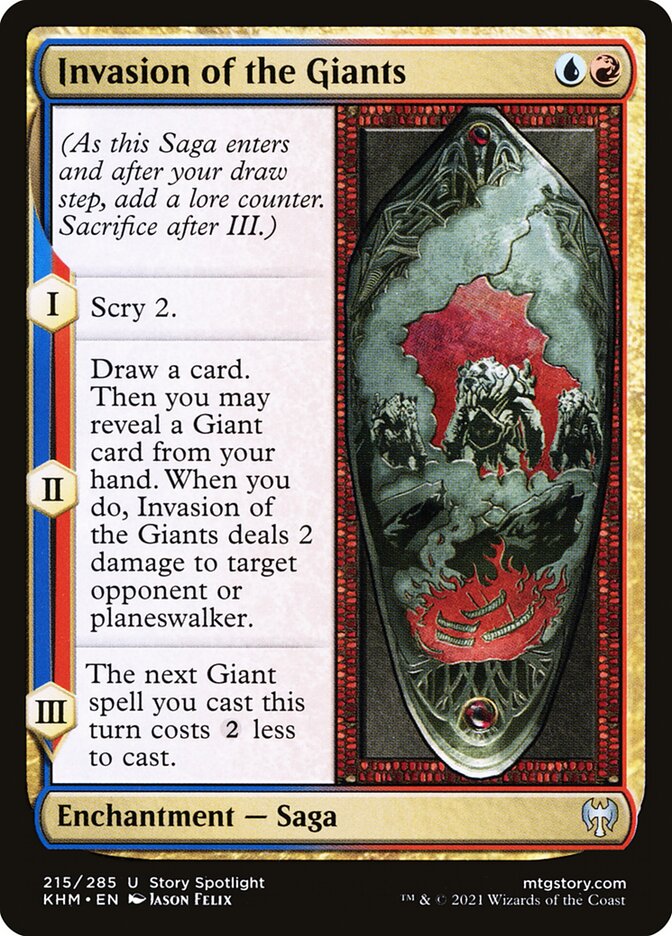 Invasion of the Giants 215/285 (Kaldheim)  - Foil | Good Games Morley