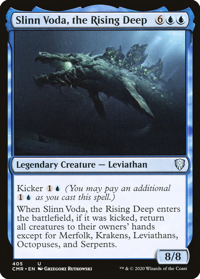 Slinn Voda, the Rising Deep 405 (Commander Legends)  | Good Games Morley