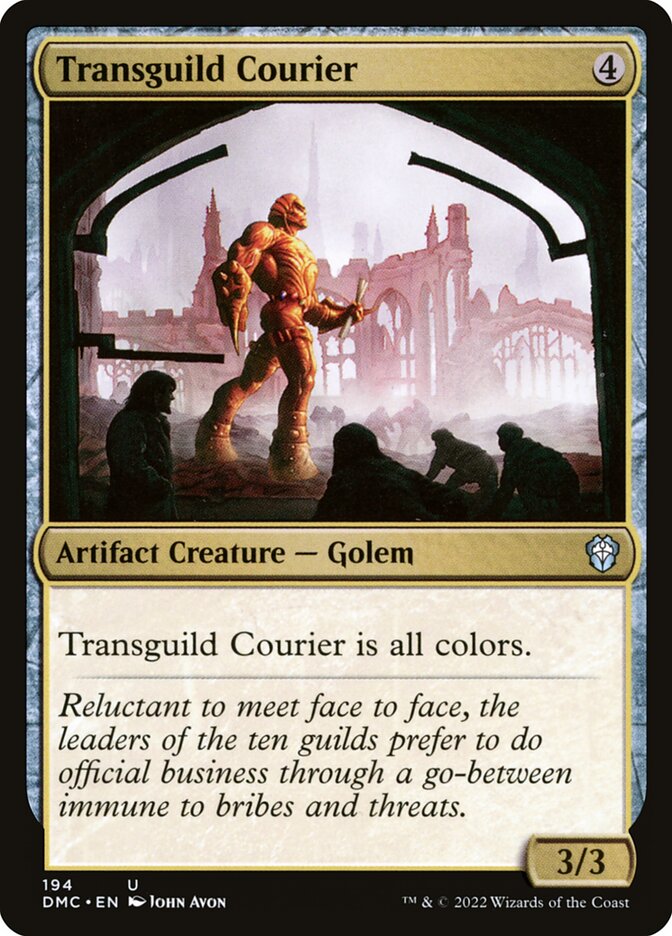 Transguild Courier 194/50 (Commander: Dominaria United)  | Good Games Morley