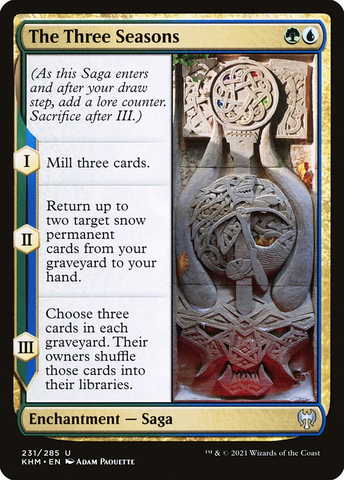 The Three Seasons 231/285 (Kaldheim)  - Foil | Good Games Morley