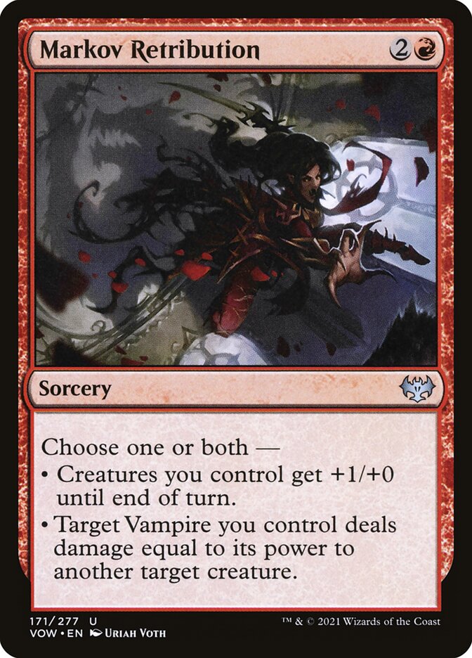Markov Retribution 171/277 (Innistrad: Crimson Vow)  | Good Games Morley