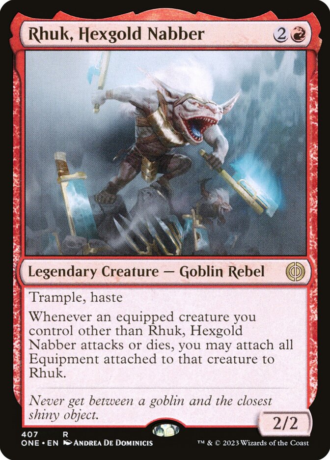Rhuk, Hexgold Nabber 407/271 (Phyrexia: All Will Be One)  | Good Games Morley