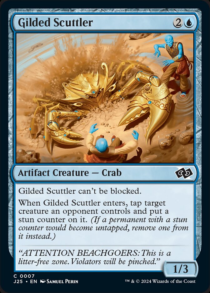 Gilded Scuttler 7/779 (Foundations Jumpstart)  | Good Games Morley
