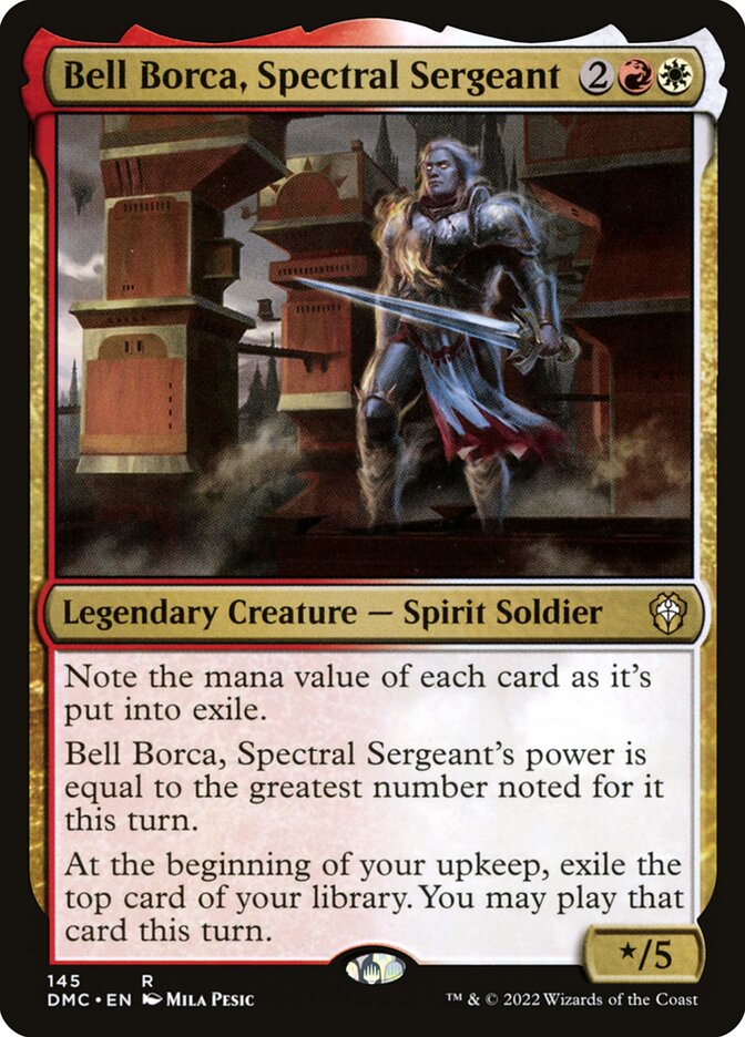 Bell Borca, Spectral Sergeant 145/50 (Commander: Dominaria United)  | Good Games Morley