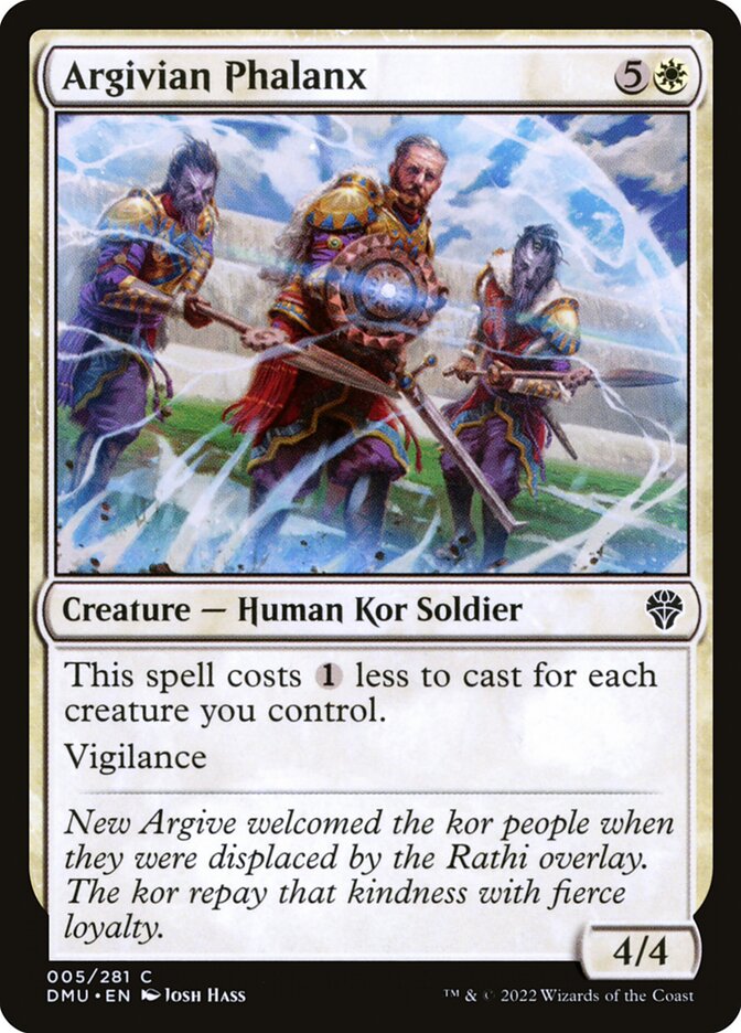 Argivian Phalanx 5/281 (Dominaria United)  | Good Games Morley