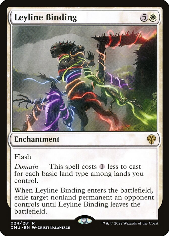 Leyline Binding 24/281 (Dominaria United)  - Foil | Good Games Morley