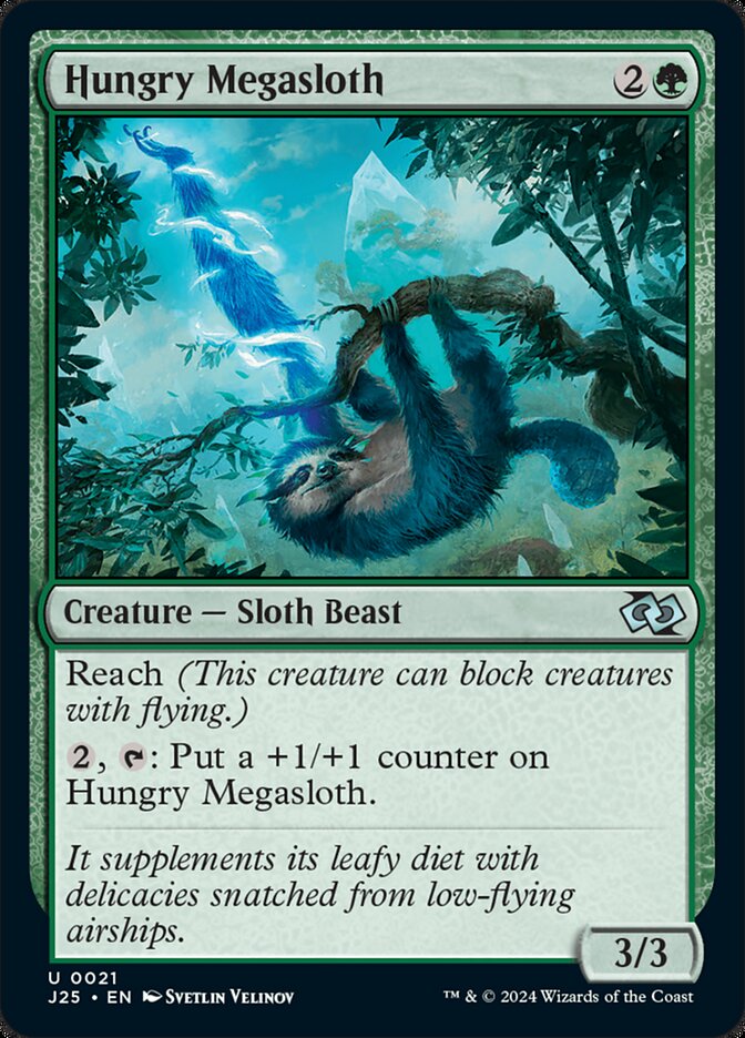 Hungry Megasloth 21/779 (Foundations Jumpstart)  | Good Games Morley