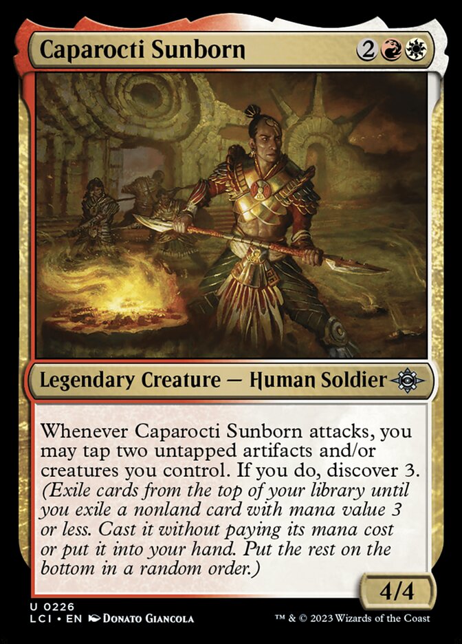 Caparocti Sunborn 226/291 (The Lost Caverns of Ixalan)  - Foil | Good Games Morley