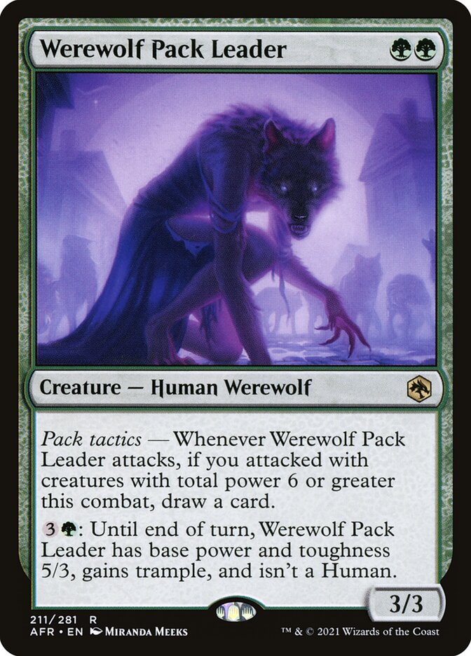 Werewolf Pack Leader 211 (Adventures in the Forgotten Realms)  | Good Games Morley