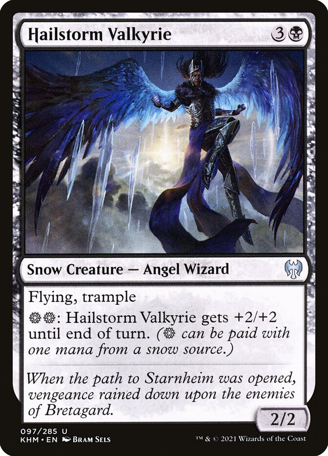 Hailstorm Valkyrie 97 (Kaldheim)  - Foil | Good Games Morley