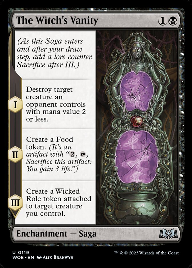 The Witch's Vanity 119 (Wilds of Eldraine)  | Good Games Morley