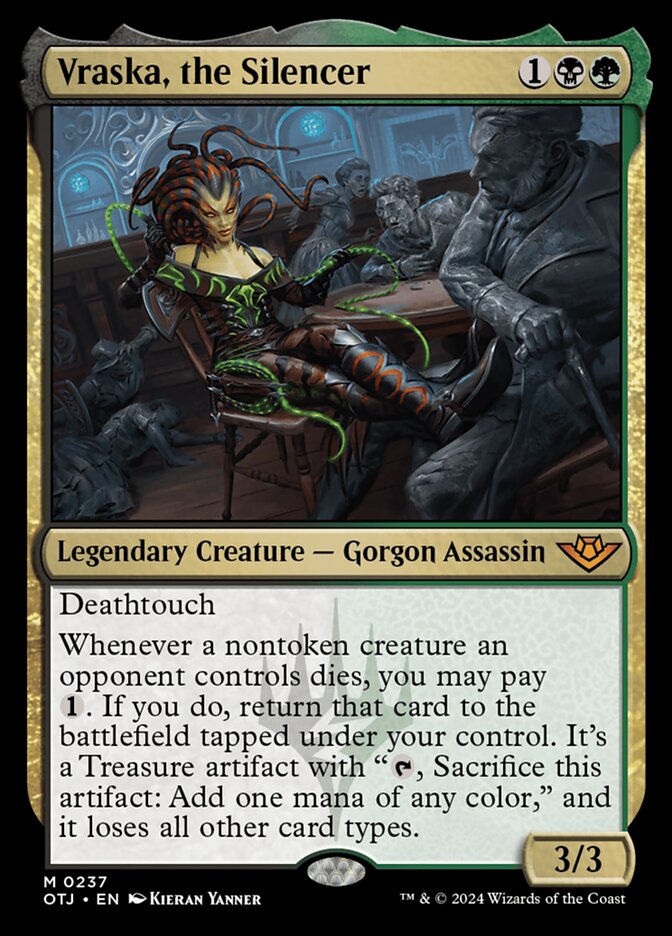 Vraska, the Silencer 237/286 (Outlaws of Thunder Junction)  | Good Games Morley