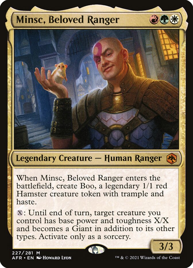 Minsc, Beloved Ranger 227 (Adventures in the Forgotten Realms)  | Good Games Morley