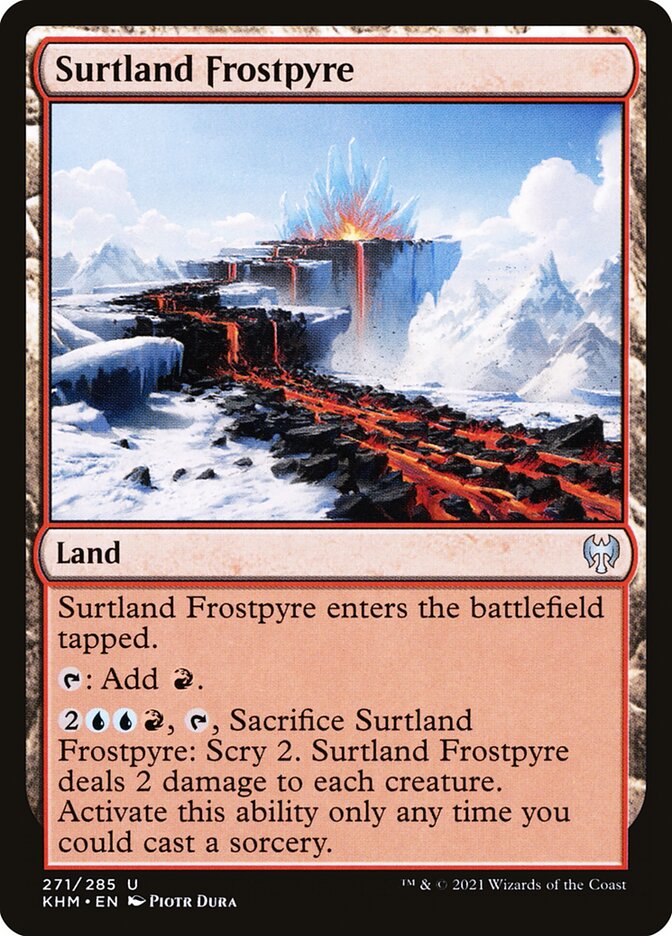 Surtland Frostpyre 271/285 (Kaldheim)  - Foil | Good Games Morley