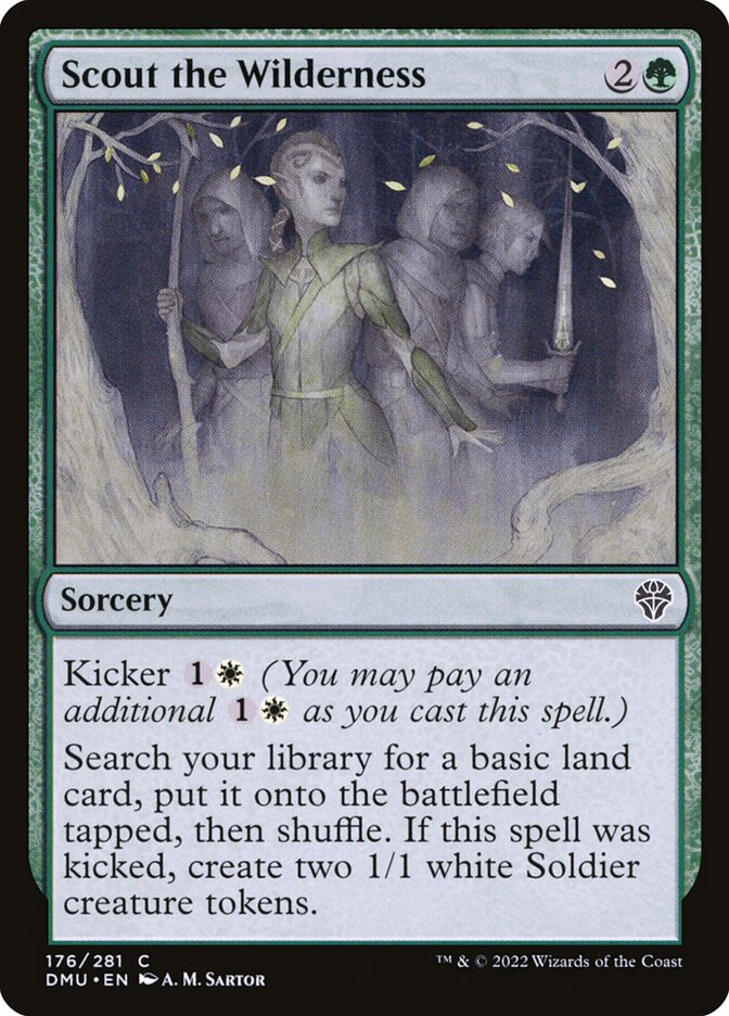 Scout the Wilderness 176/281 (Dominaria United)  | Good Games Morley